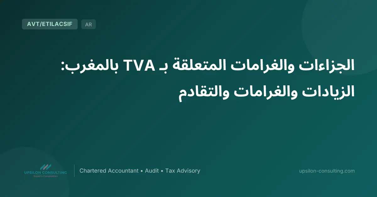 الجزاءات والغرامات المتعلقة بـ TVA بالمغرب: الزيادات والغرامات والتقادم
