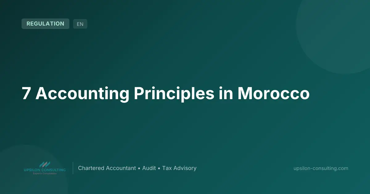 7 Accounting Principles in Morocco