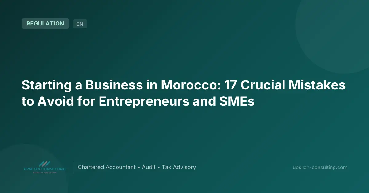 Starting a Business in Morocco: 17 Crucial Mistakes to Avoid for Entrepreneurs and SMEs