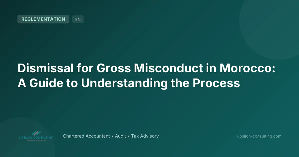 Dismissal for Gross Misconduct in Morocco: A Guide to Understanding the Process