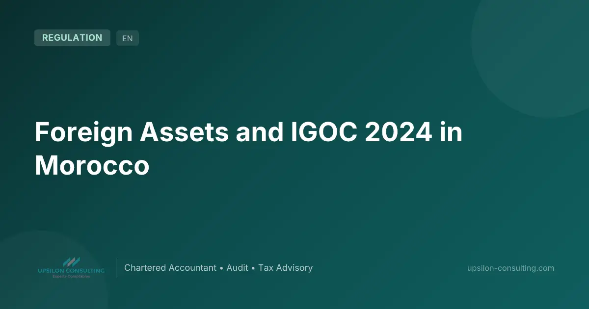 Foreign Assets and IGOC 2024 in Morocco