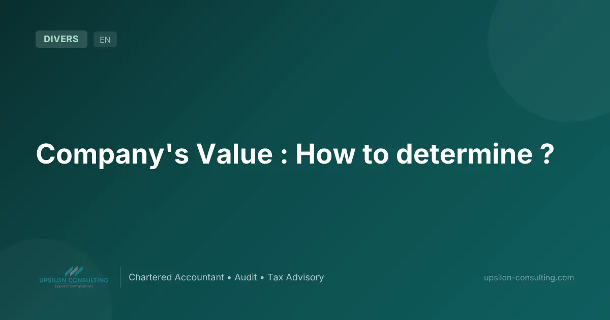 Company's Value : How to determine ?