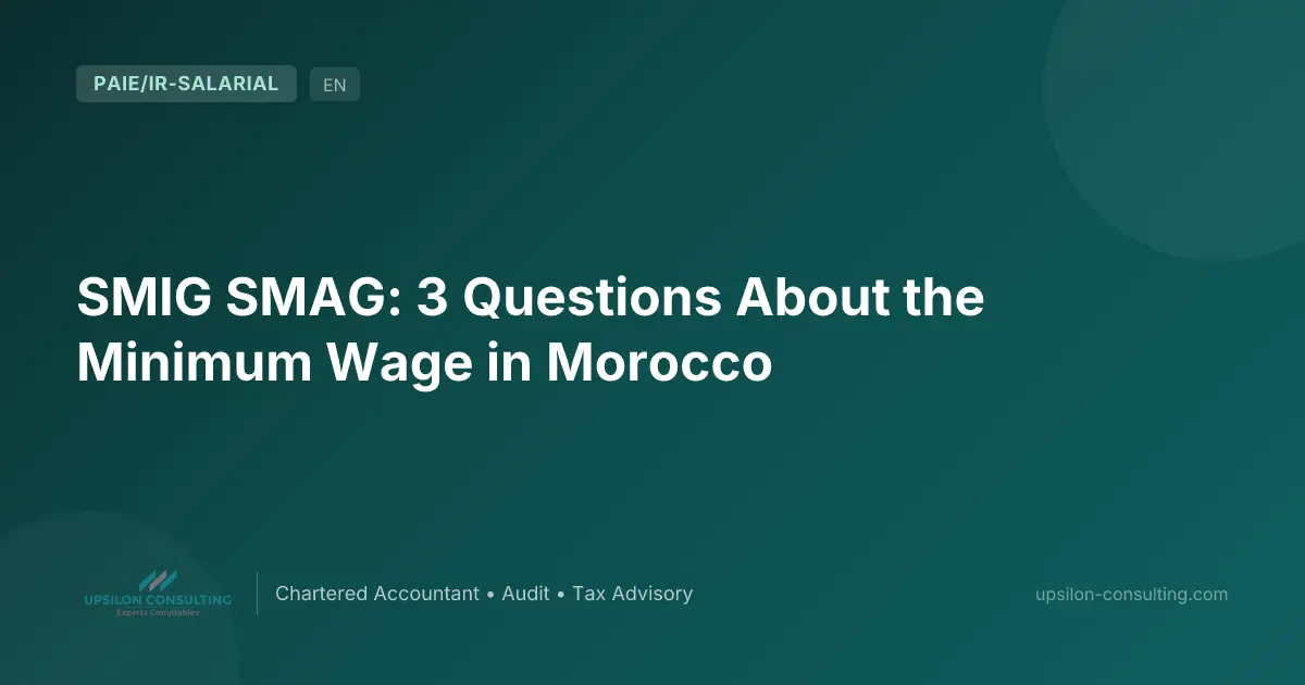 SMIG SMAG: 3 Questions About the Minimum Wage in Morocco