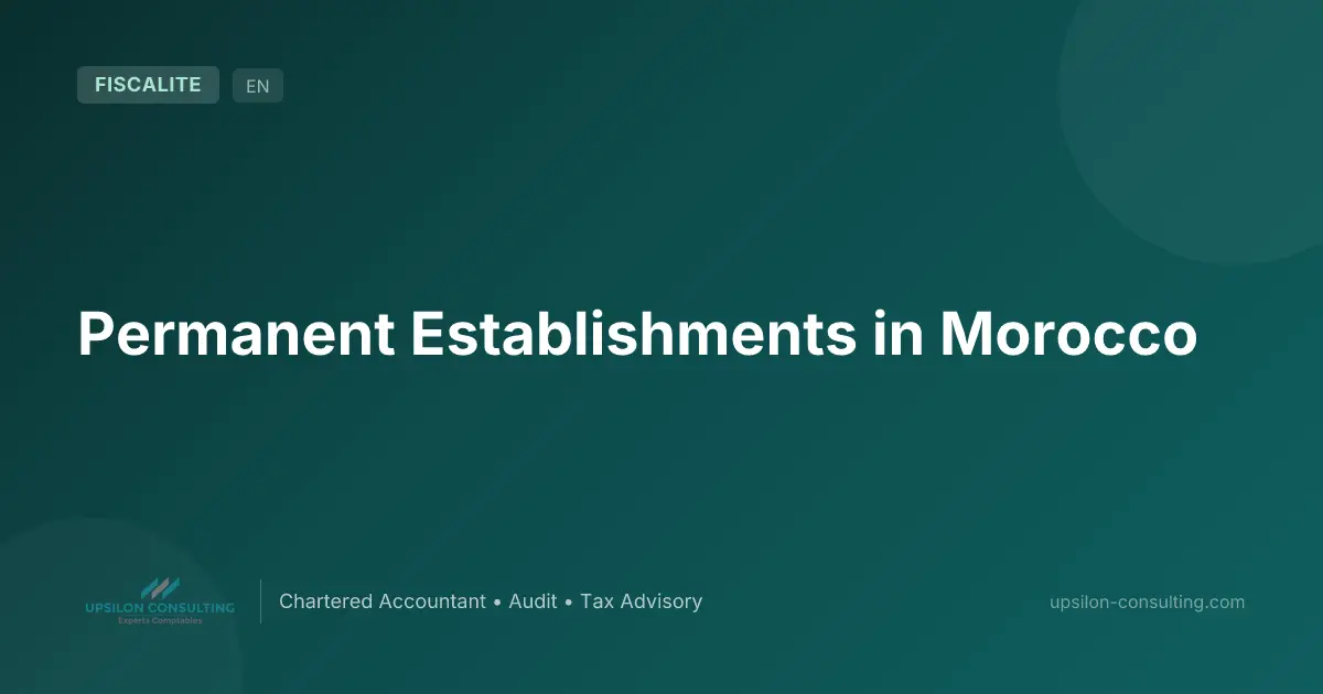 Permanent Establishments in Morocco