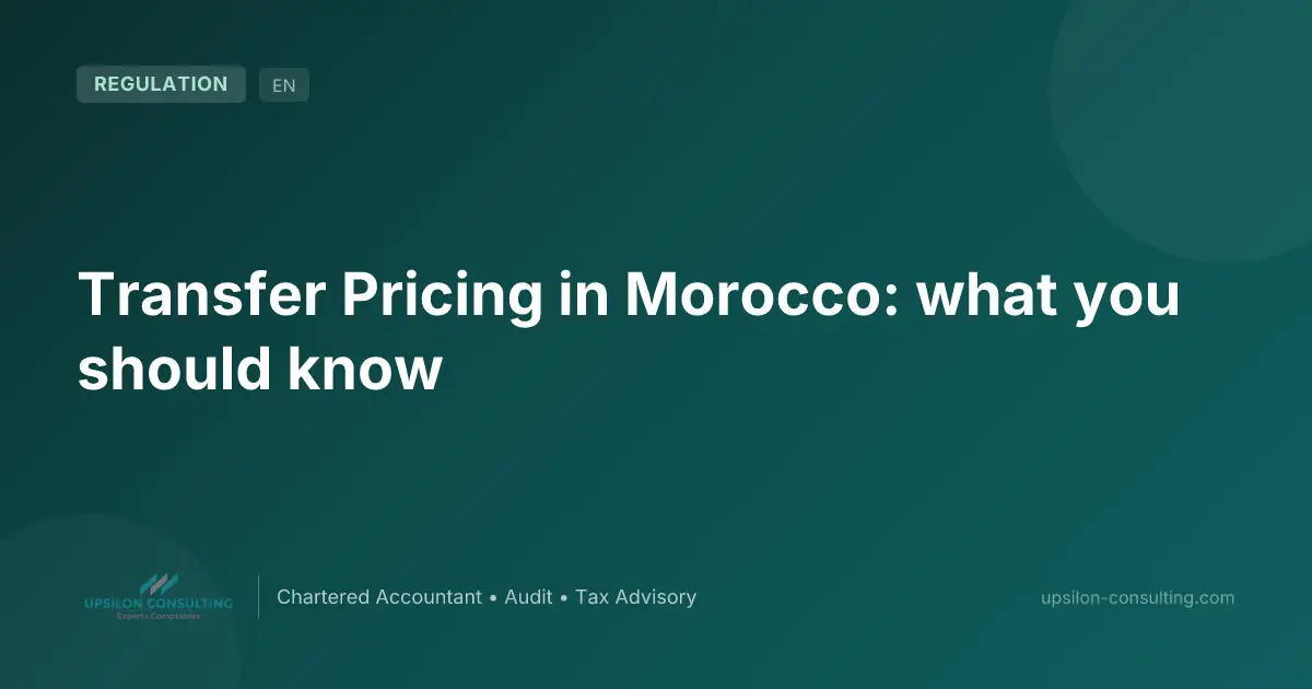 Transfer Pricing in Morocco: what you should know