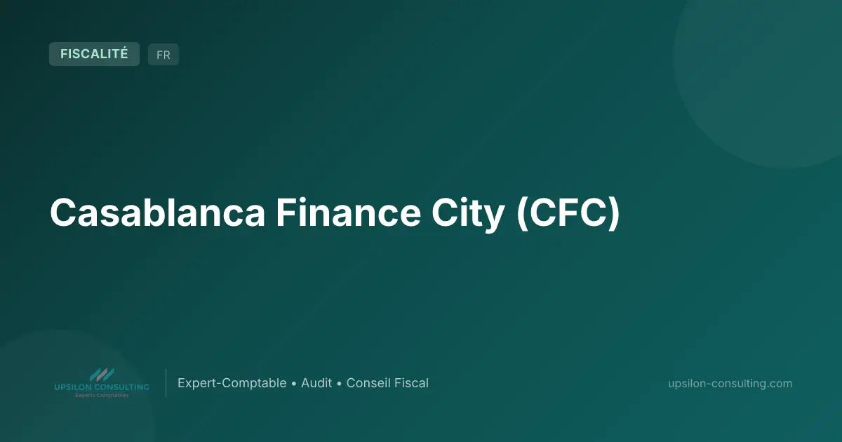 Casablanca Finance City (CFC)