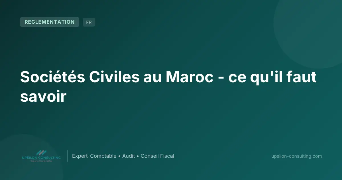 Sociétés Civiles au Maroc - ce qu'il faut savoir