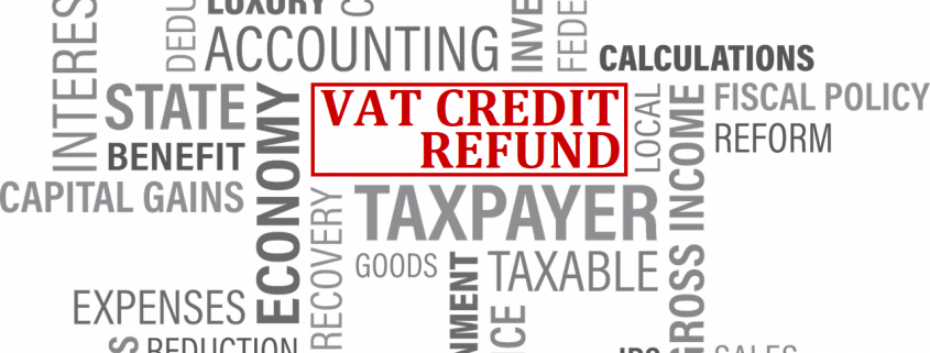VAT credit refund
